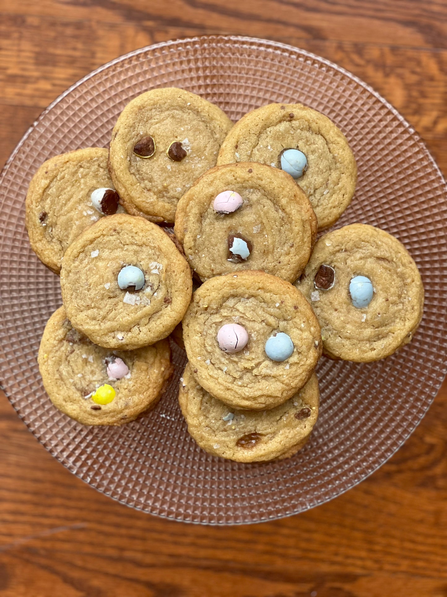 Mini Egg Easter Cookies!