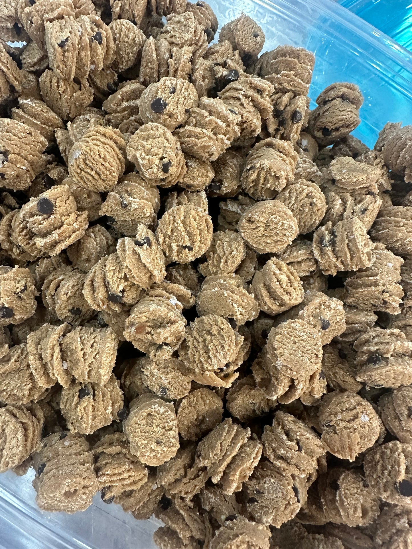 PB Chocolate Protein cookie dough bites