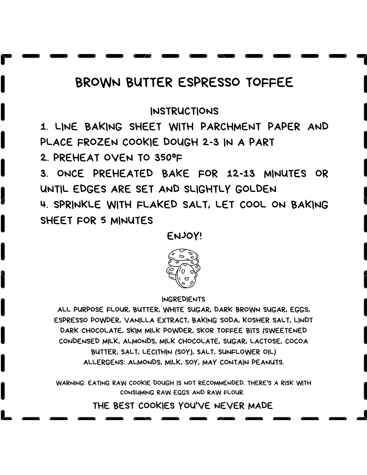 Brown Butter Espresso Toffee
